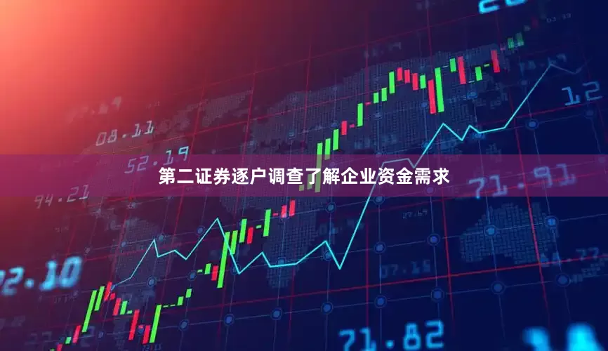 第二证券逐户调查了解企业资金需求
