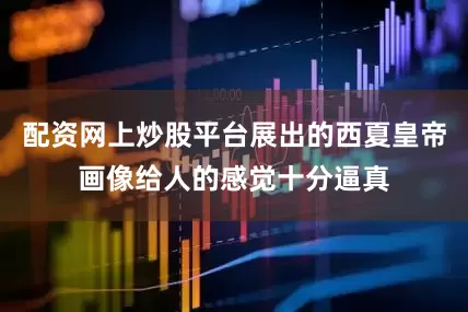 配资网上炒股平台展出的西夏皇帝画像给人的感觉十分逼真